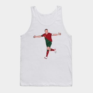 Cristiano Ronaldo Portugal Football Player Tank Top